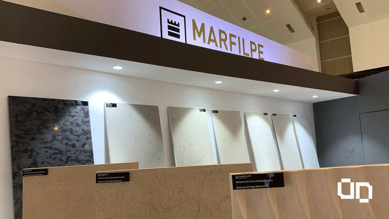 Stand da Marfilpe desenvolvido pela UNDONE
